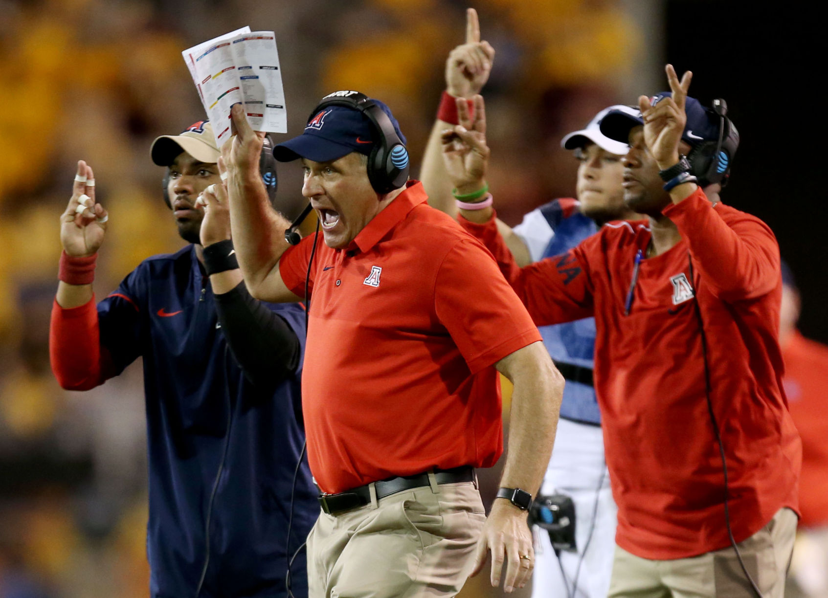 Arizona Wildcats vs. Arizona State Sun Devils in the 2017 Territorial Cup (copy)